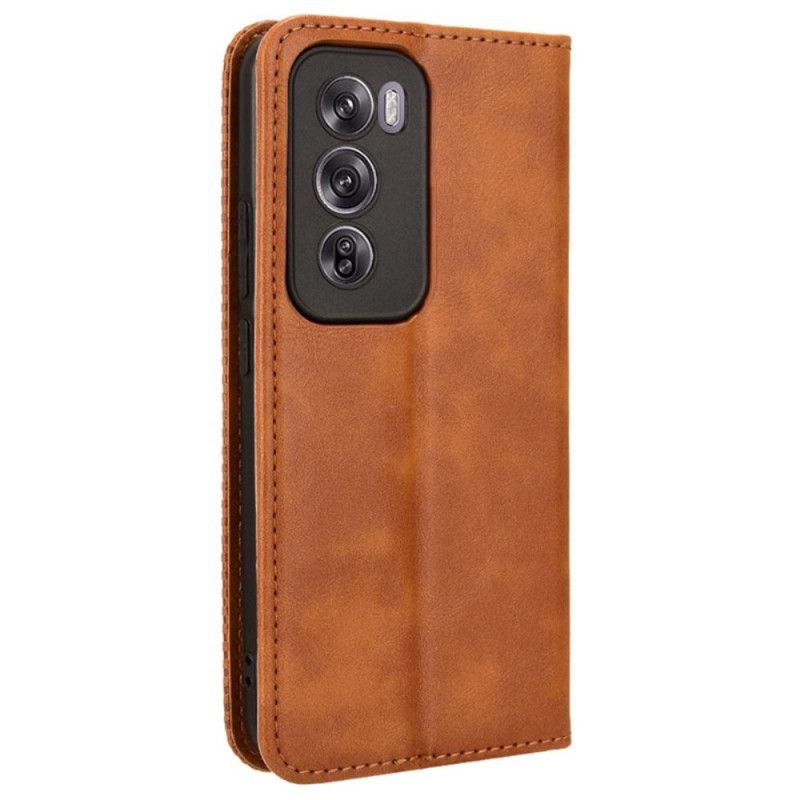 Flip Cover Oppo Reno 12 5G Frise Vintage