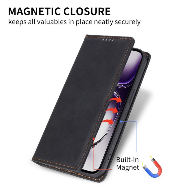 Flip Cover Oppo Reno 12 5G Technologie de Blocage RFID