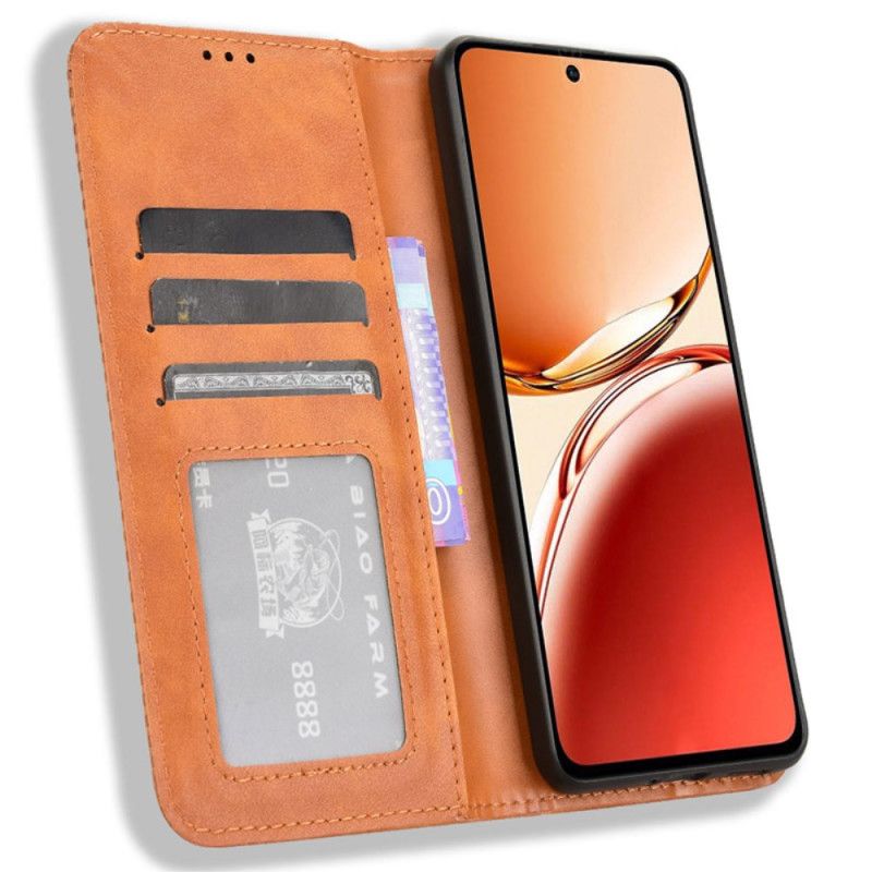 Flip Cover Oppo Reno 12F 5G Frise Vintage