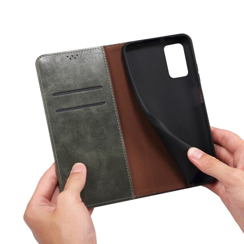 Flip Cover Pour Google Pixel 6 Simili Cuir Ciré