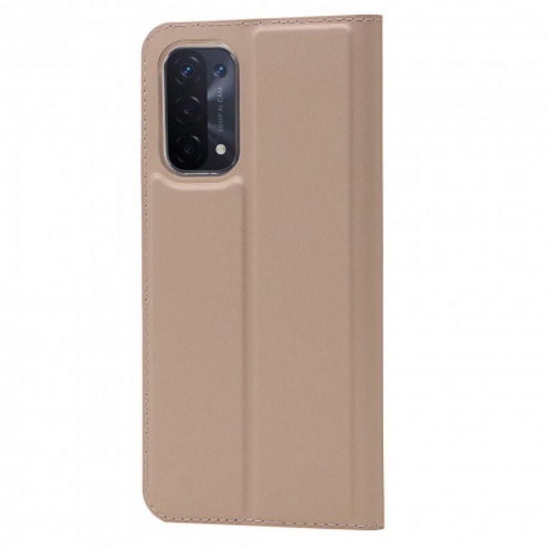 Flip Cover Pour Oppo A54 5G / A74 5G Fermoir Magnétique