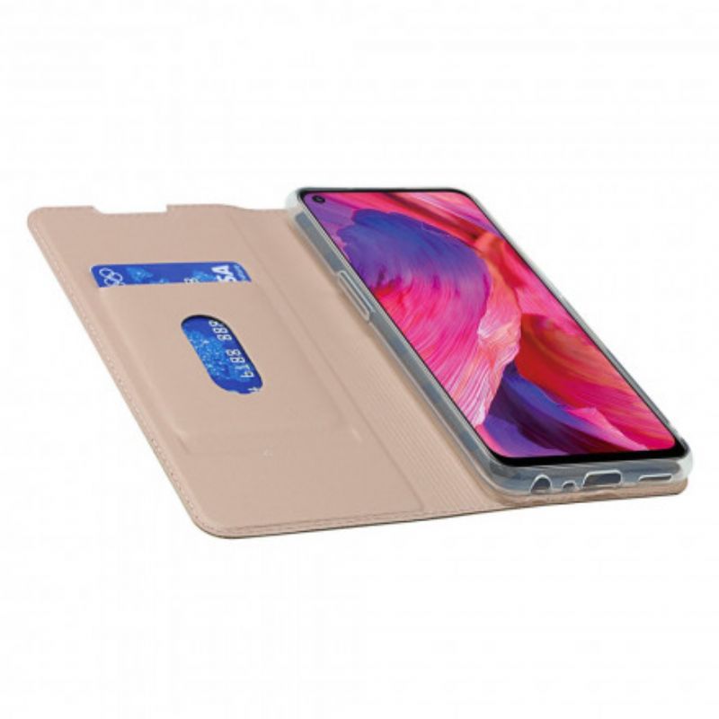 Flip Cover Pour Oppo A54 5G / A74 5G Fermoir Magnétique