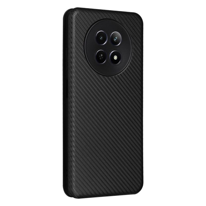 Flip Cover Realme 12 5G / 12X 5G Fibre Carbone