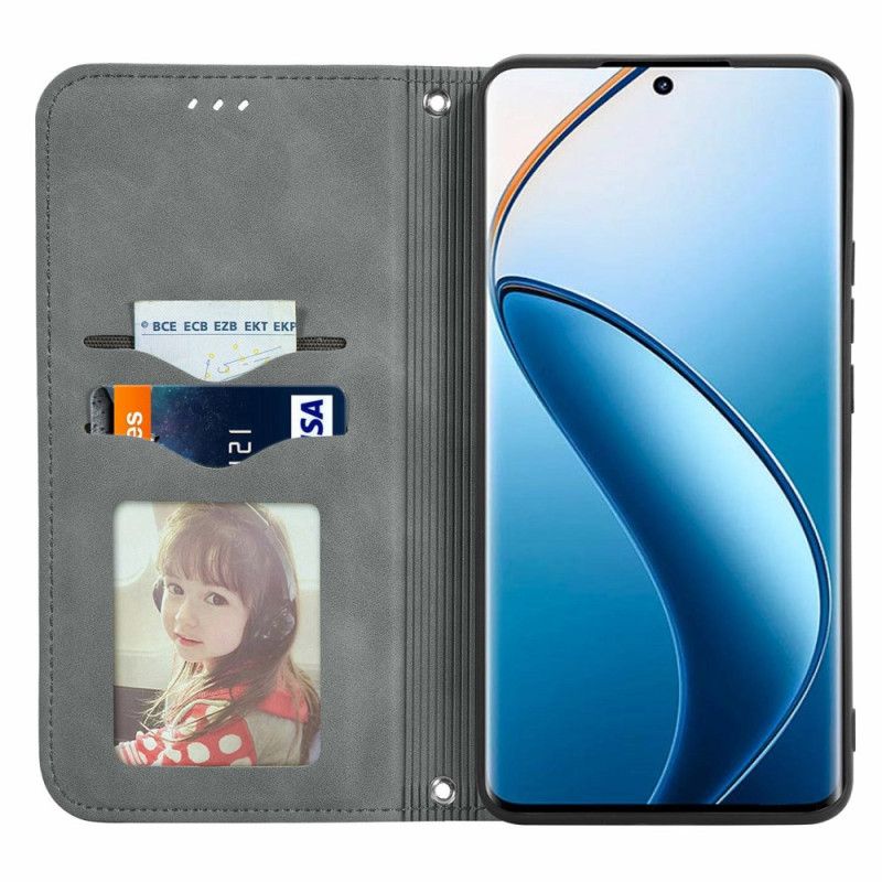 Flip Cover Realme 12 Plus 5G Effet Daim