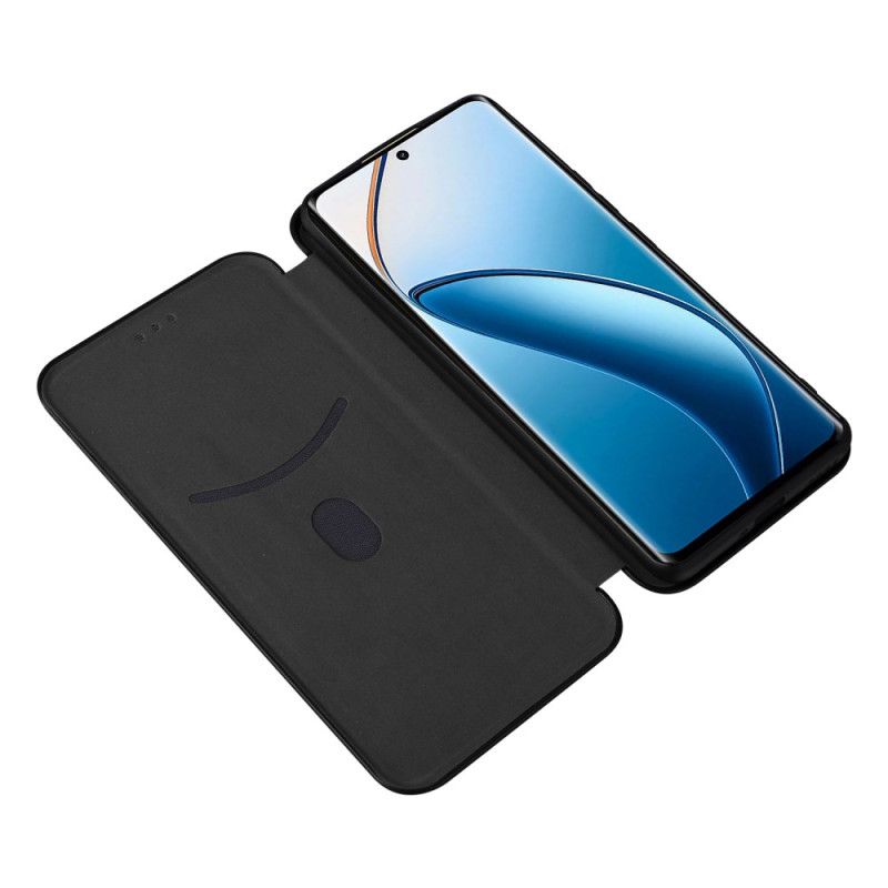 Flip Cover Realme 12 Pro 5G / 12 Pro Plus 5G Fibre Carbone