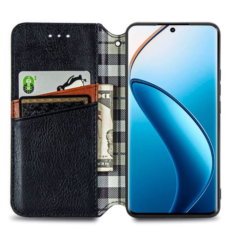 Flip Cover Realme 12 Pro 5G / 12 Pro Plus 5G Vintage Frise