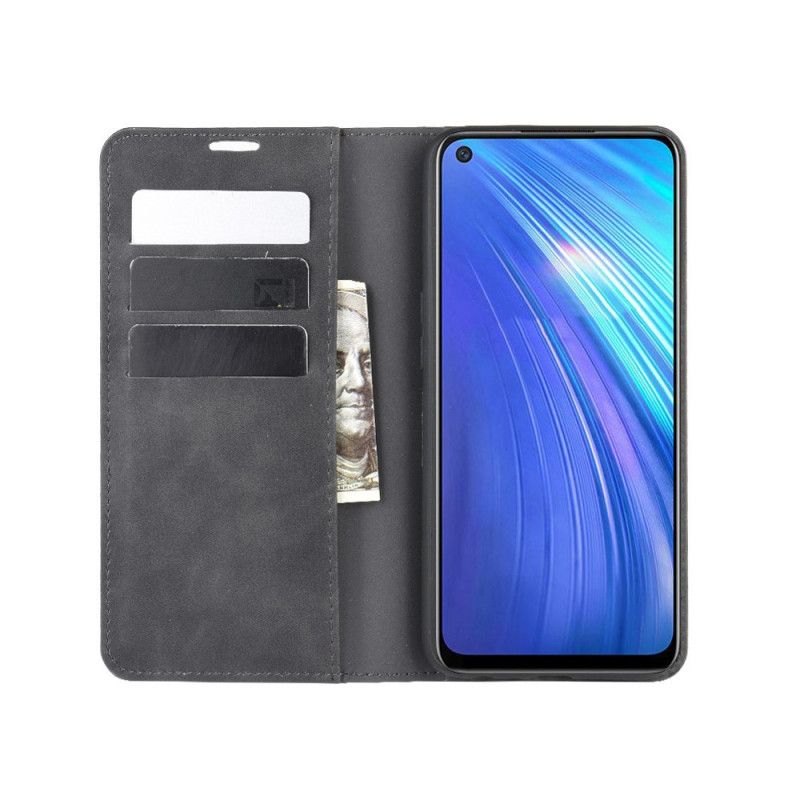 Flip Cover Realme 6 Skin-touch