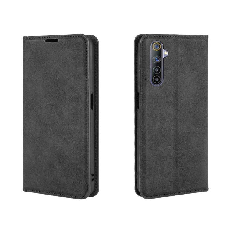 Flip Cover Realme 6 Skin-touch