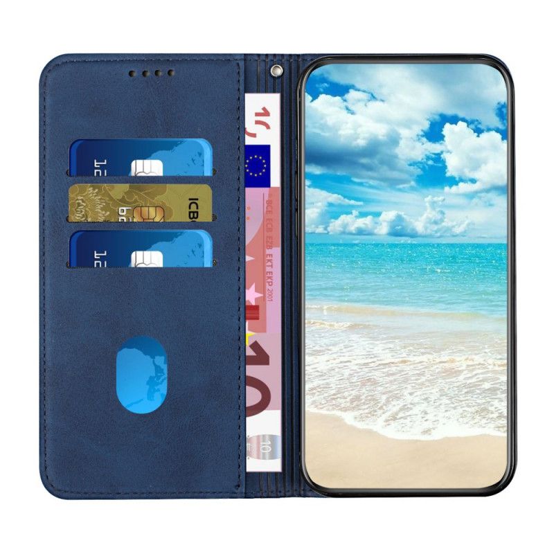 Flip Cover Realme 8 5G Effet Cuir Géo