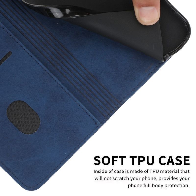 Flip Cover Realme 8 5G Effet Cuir Géo