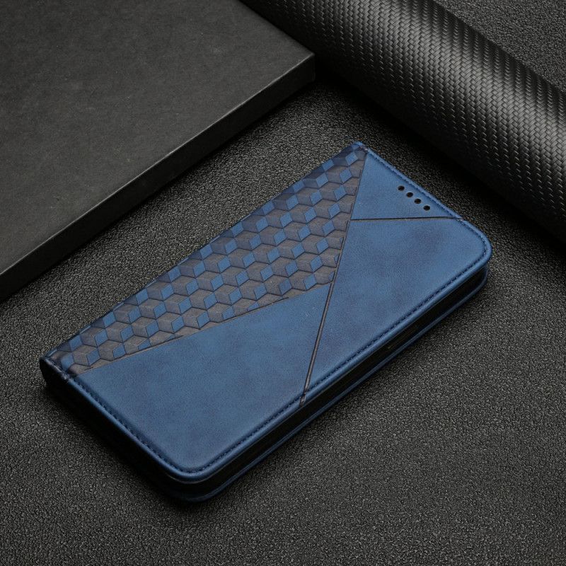 Flip Cover Realme 8 5G Effet Cuir Géo