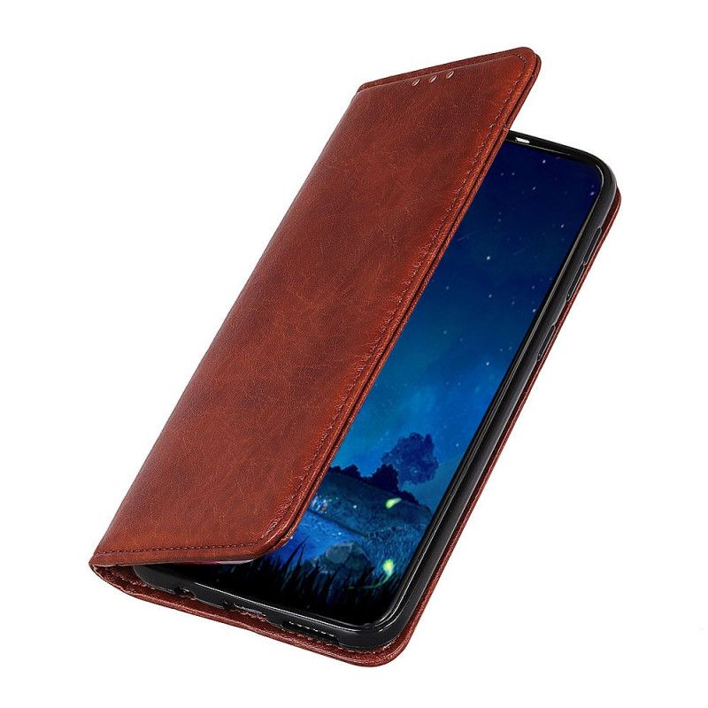 Flip Cover Realme 8i Texture Cuir