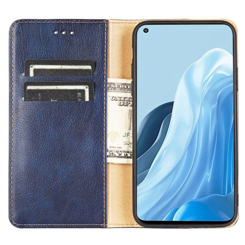 Flip Cover Realme GT Neo 3 Simili Cuir Doux