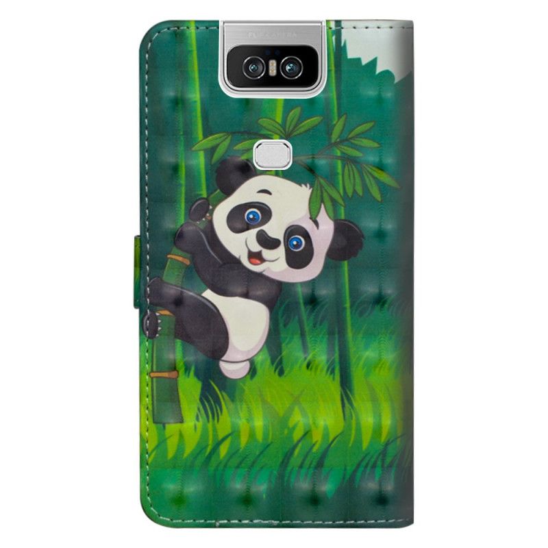 Housse Asus Zenfone 6 Panda Et Bambou