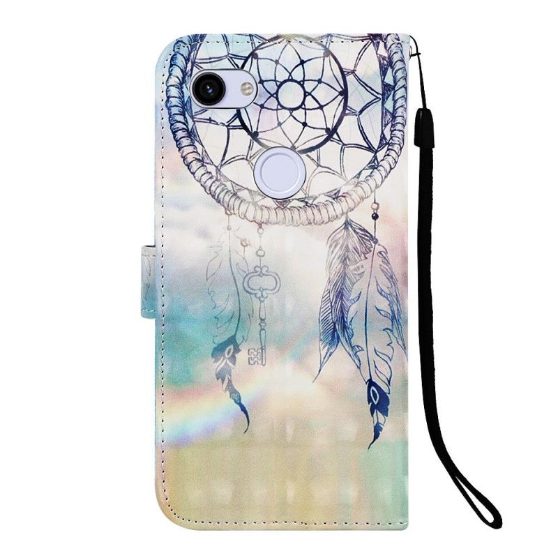 Housse Google Pixel 3a Xl Attrape Rêves Aquarelle