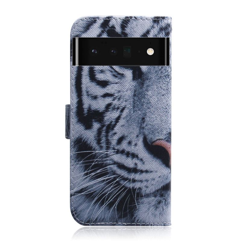 Housse Google Pixel 6 Pro Face De Tigre