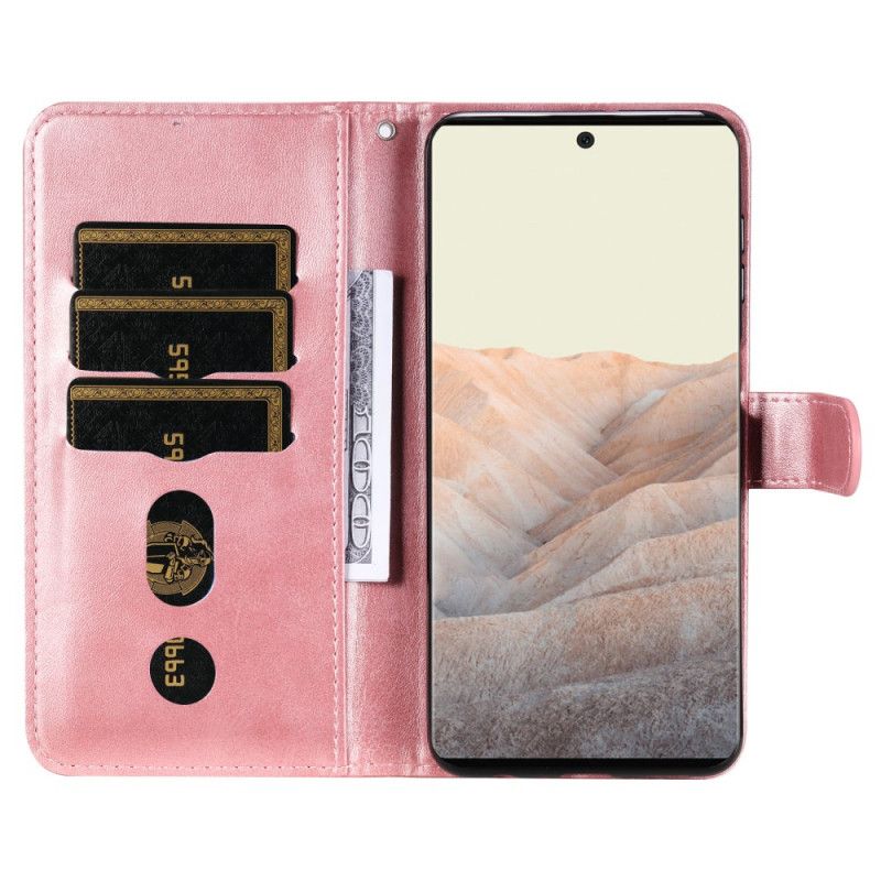 Housse Google Pixel 6 Vintage Porte-monnaie