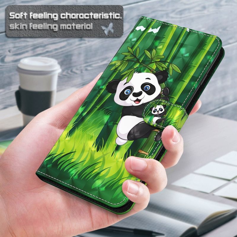 Housse Google Pixel 8 Pro Panda Bambou à lanière