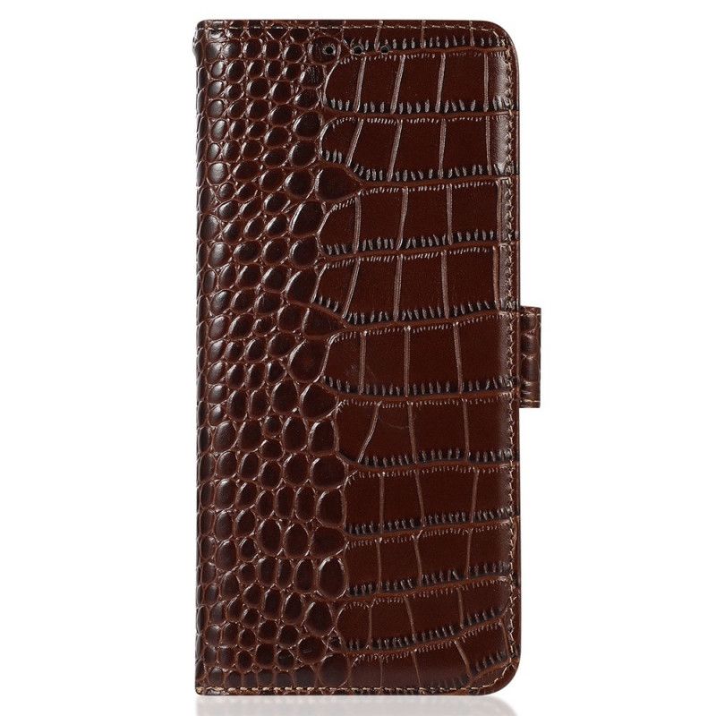 Housse Google Pixel 8 Pro Style Crocodile RFID