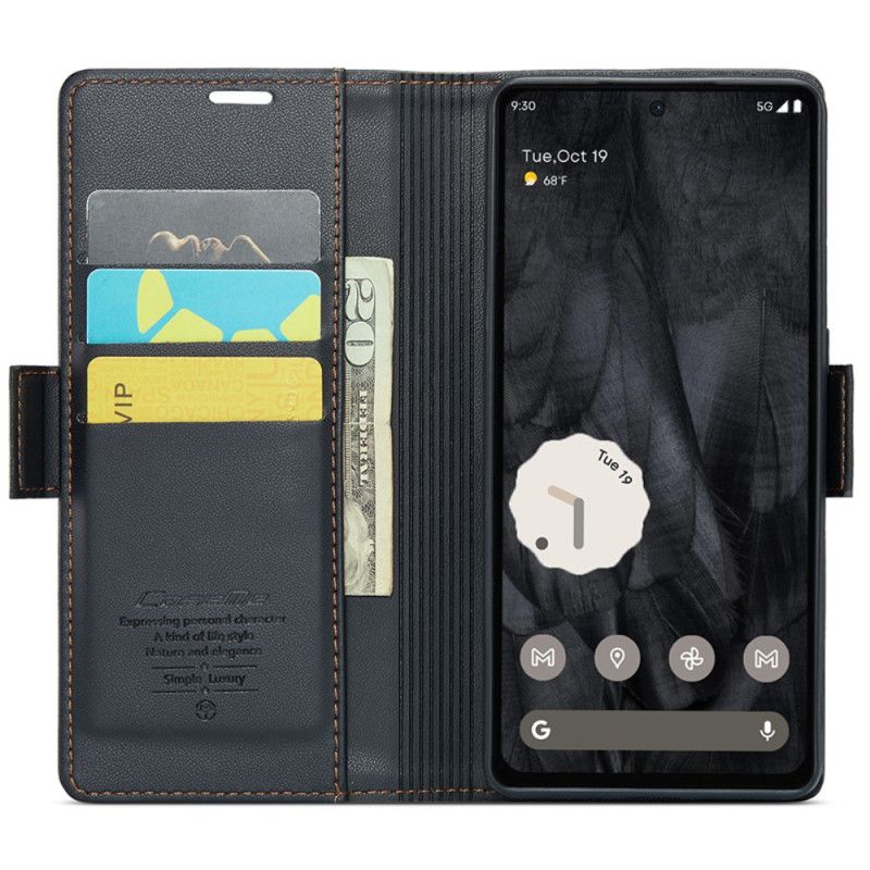 Housse Google Pixel 8 Pro Style Cuir CASEME