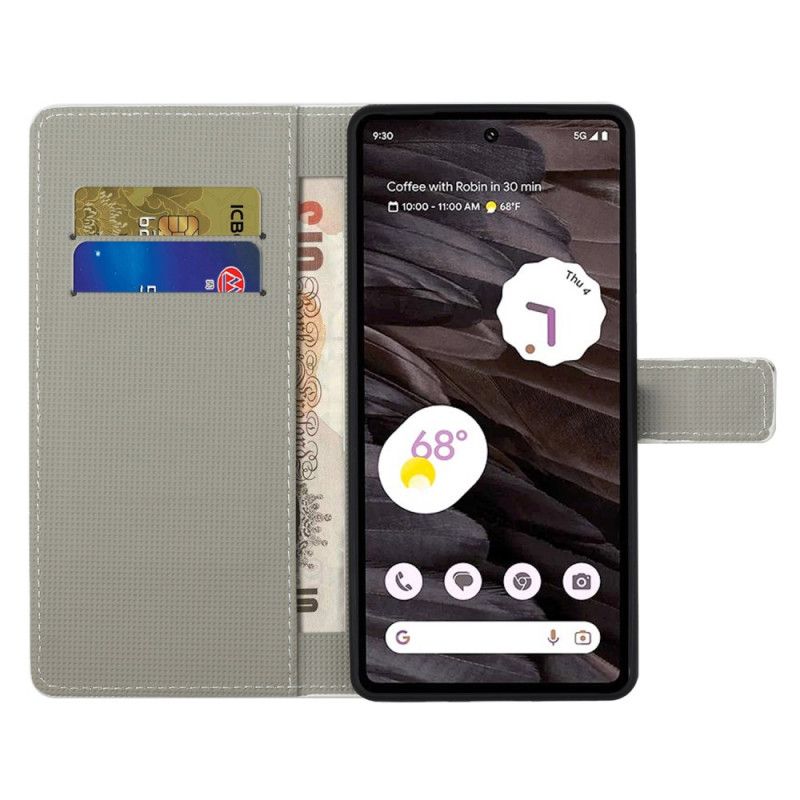 Housse Google Pixel 8A Couple de Hiboux