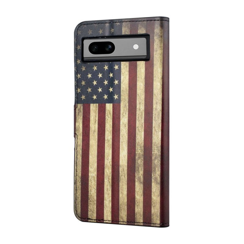 Housse Google Pixel 8A Drapeau Américain