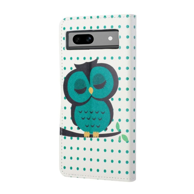 Housse Google Pixel 8A Hibou Endormi