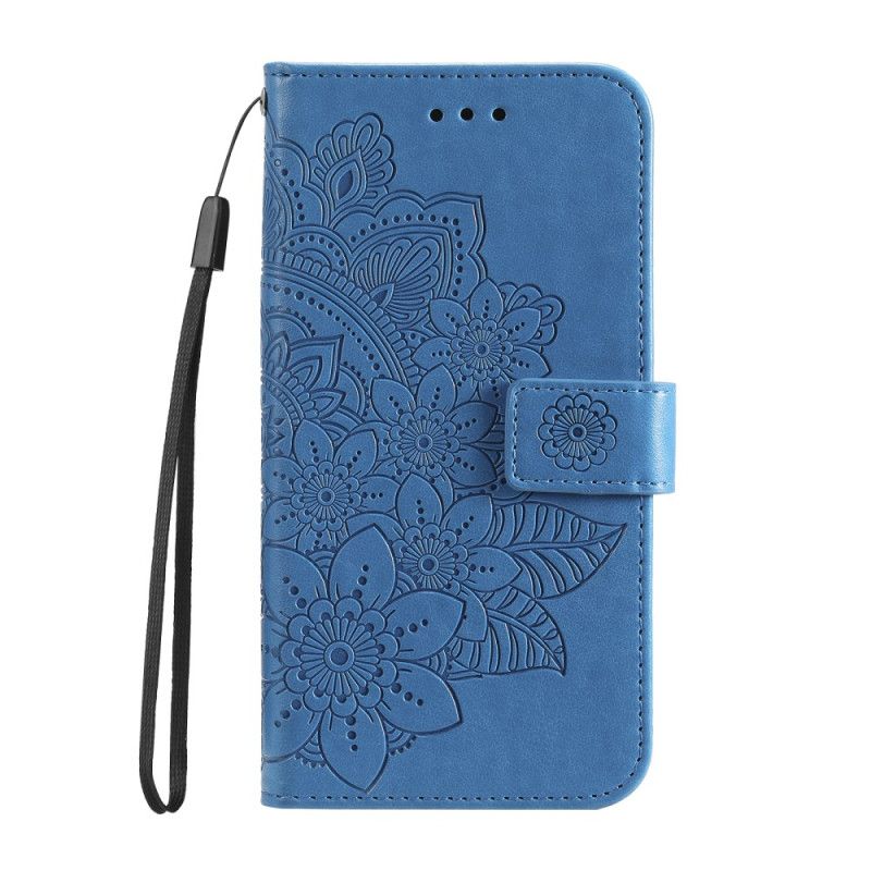 Housse Google Pixel 8A Mandala Imprimé à Lanière