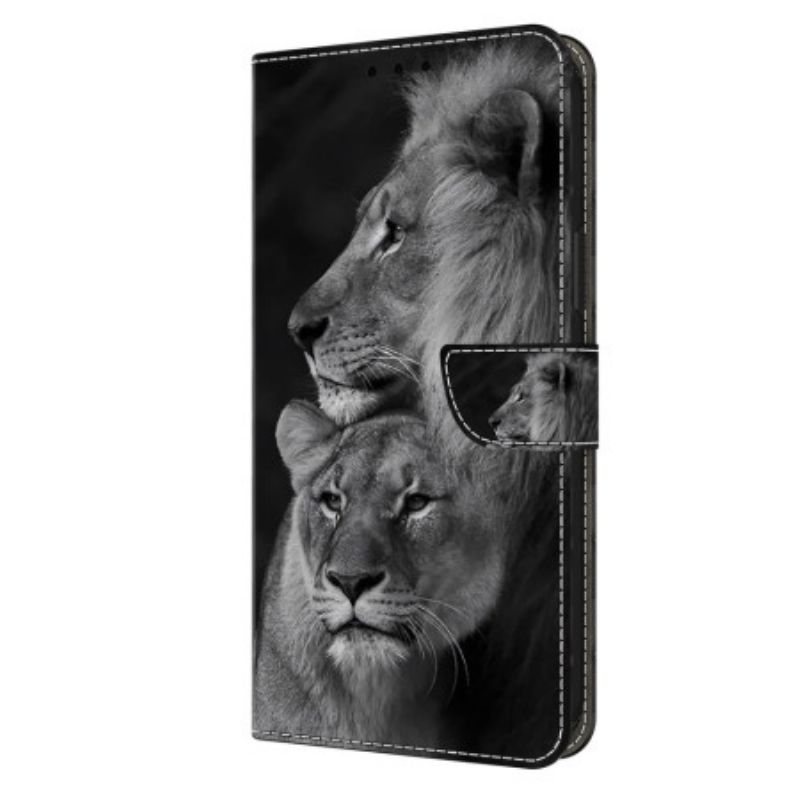 Housse Google Pixel 9 / Pixel 9 Pro Couple de Lions