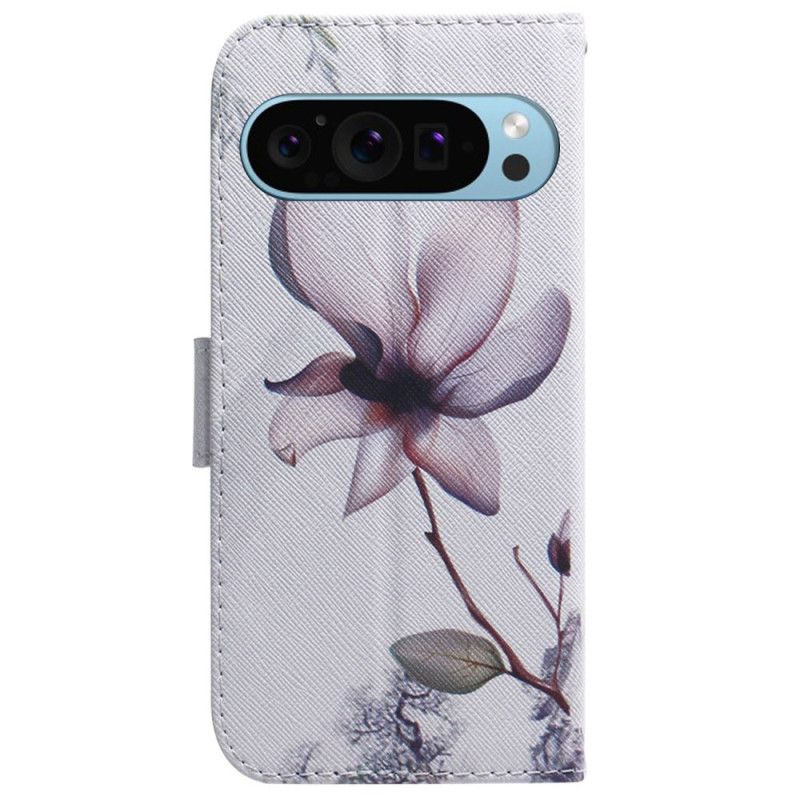 Housse Google Pixel 9 / Pixel 9 Pro Fleur Rose