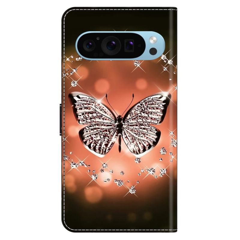 Housse Google Pixel 9 / Pixel 9 Pro Papillon de Cristal