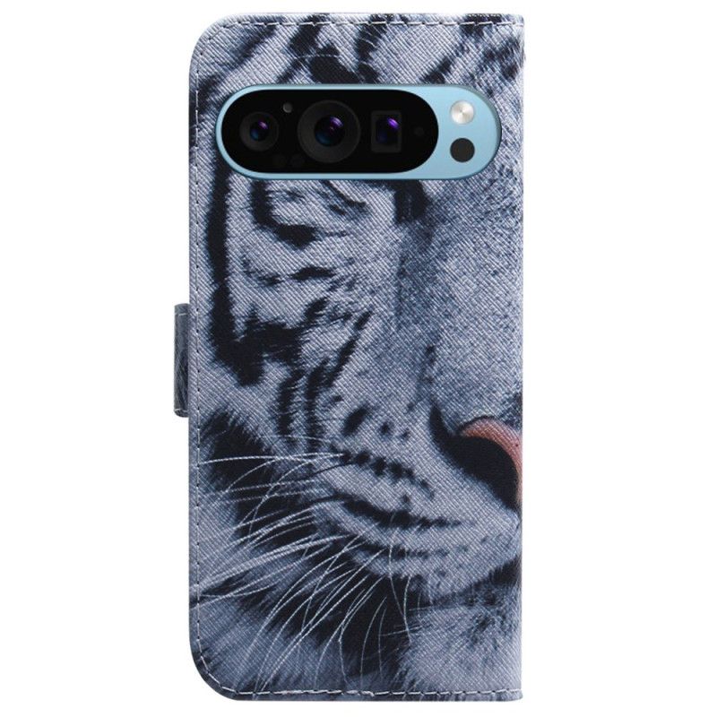 Housse Google Pixel 9 / Pixel 9 Pro Tigre Blanc