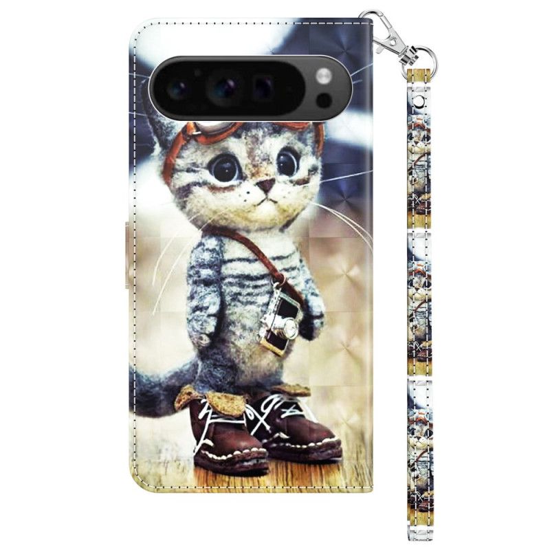 Housse Google Pixel 9 Pro XL Chat Aviateur