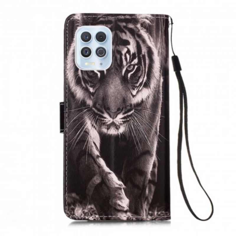 Housse Moto G100 Tigre De Nuit