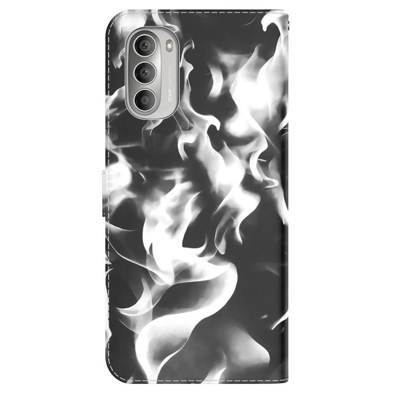 Housse Moto G51 5G Motif Abstrait