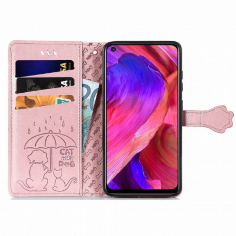 Housse Oppo A54 5G / A74 5G Animaux Animés