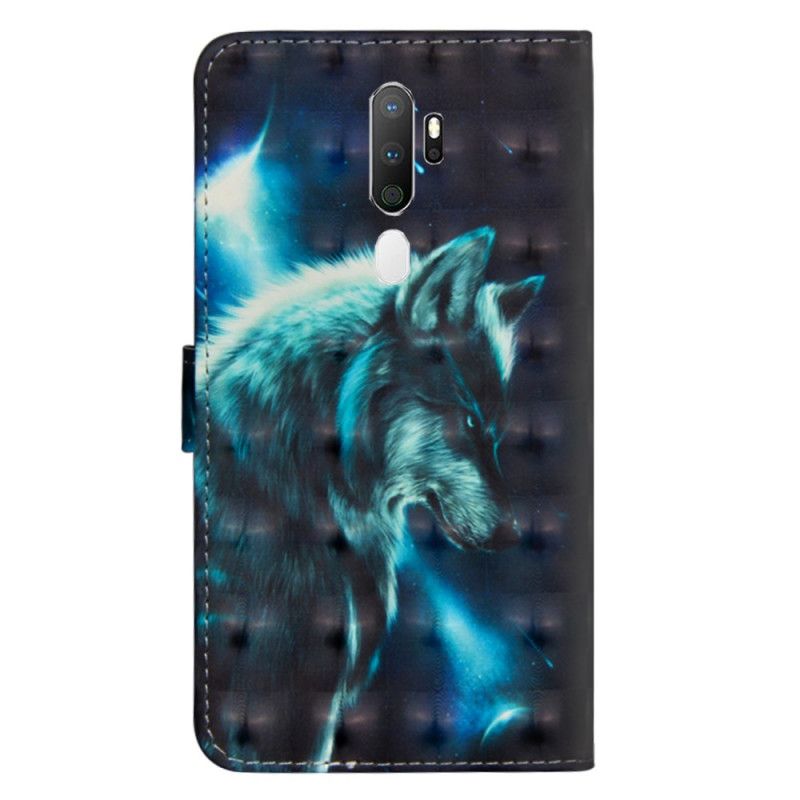 Housse Oppo A9 2020 / A5 2020 Loup Majestueux