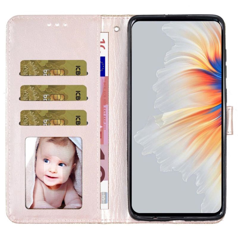 Housse Oppo A98 5G Paillettes à Lanière