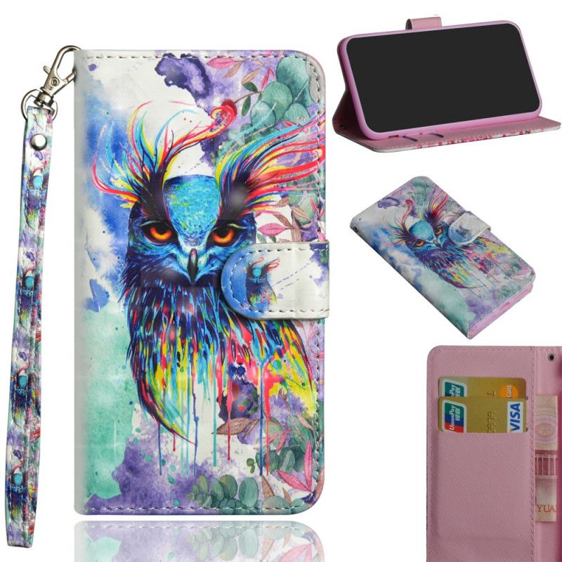 Housse Oppo Find X2 Neo Oiseau Aquarelle