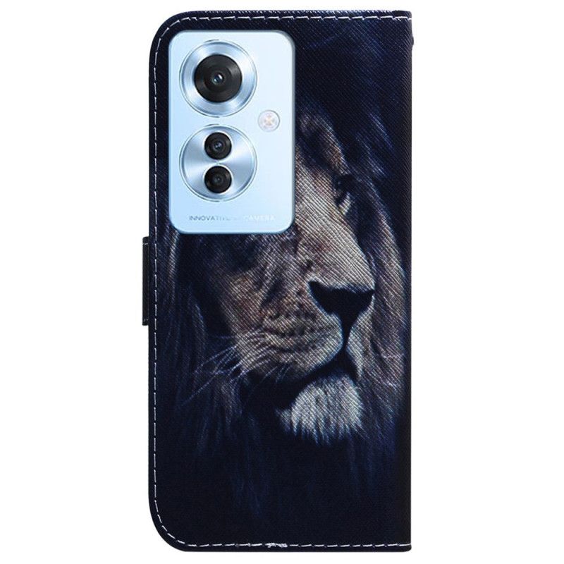 Housse Oppo Reno 11 F 5G Dreaming Lion