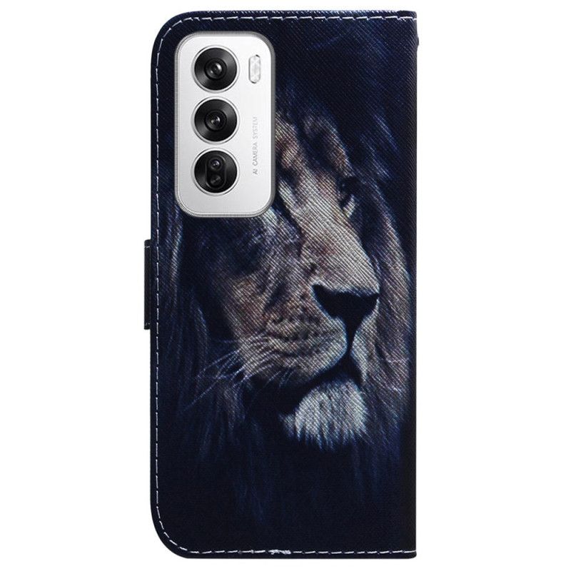 Housse Oppo Reno 12 5G Dreaming Lion