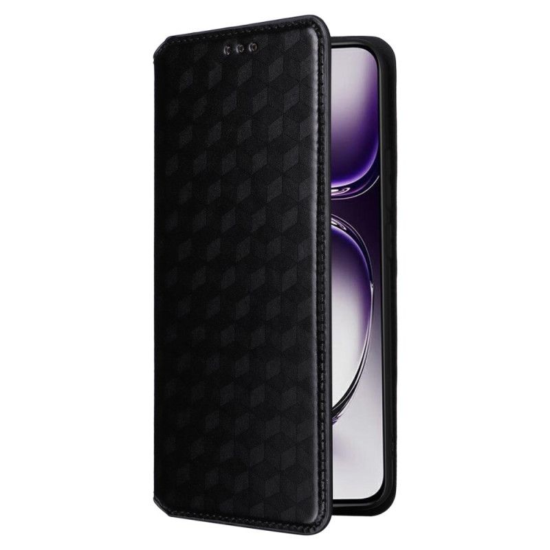 Housse Oppo Reno 12 Pro 5G Motif Losange 3D