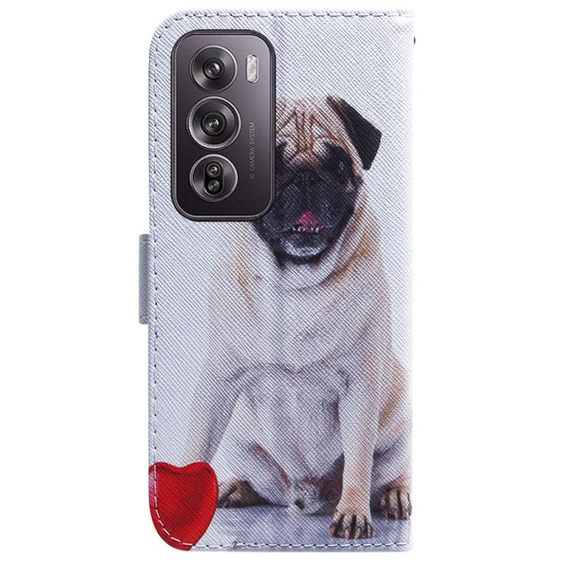 Housse Oppo Reno 12 Pro 5G Pug Dog