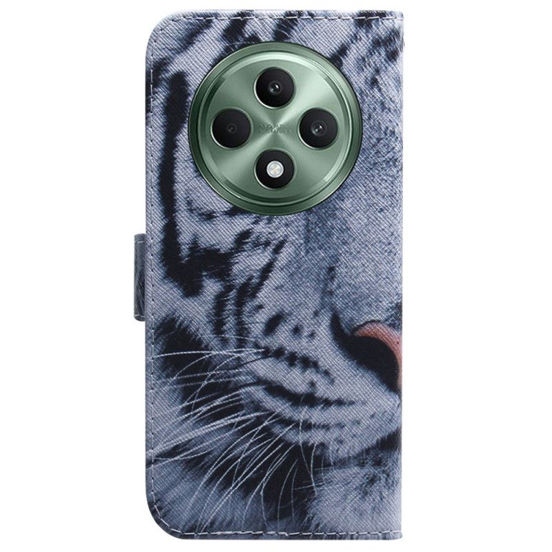 Housse Oppo Reno 12F 5G Tigre Blanc