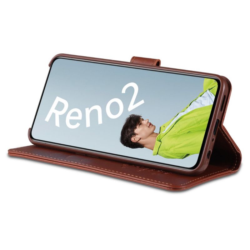 Housse Oppo Reno 2 Azns Simili Cuir