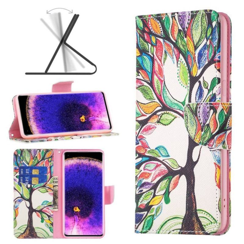 Housse Oppo Reno 7 Peinture Arbre