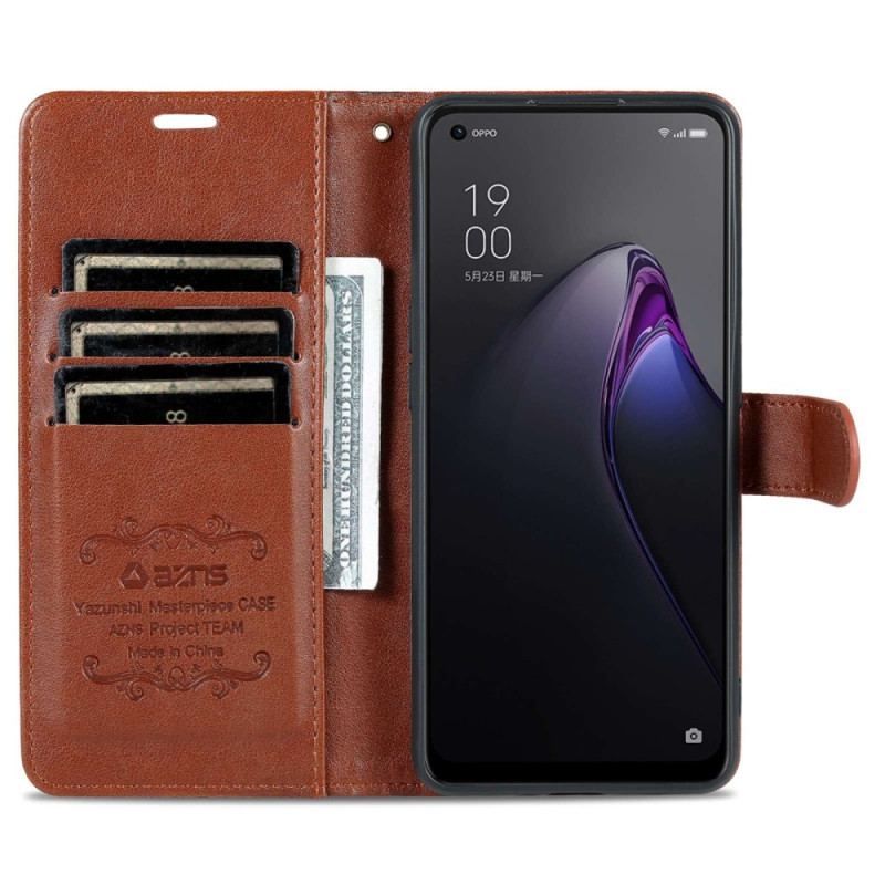 Housse Oppo Reno 8 AZNS Simili Cuir