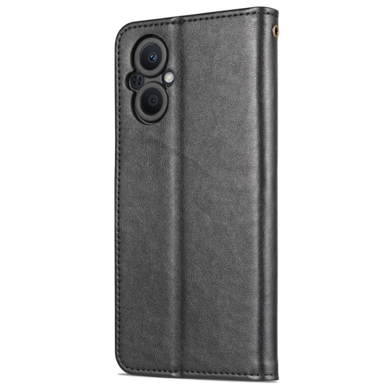 Housse Oppo Reno 8 Lite Style Cuir AZNS