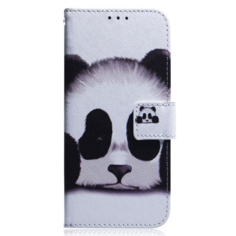 Housse Oppo Reno 8 Panda avec Lanière