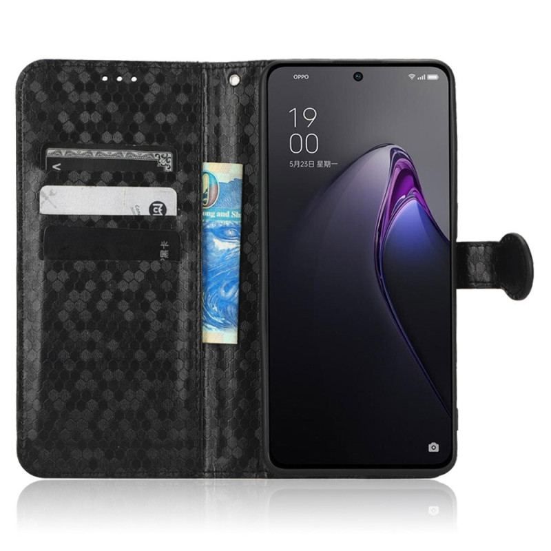 Housse Oppo Reno 8 Pro Design 3D à Lanière